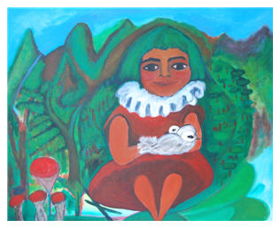 The Happy Moon Dressed as the Sun, Her Father Admires Her, Her Mother Wants Her